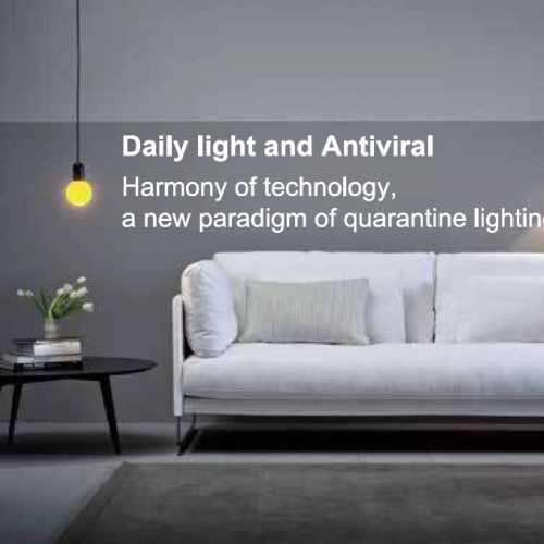 LED lights that can neutralize respiratory viruses
