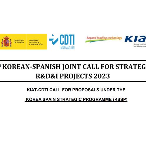 1st KOREAN-SPANISH JOINT CALL FOR STRATEGIC R&D&I PROJECTS 2023