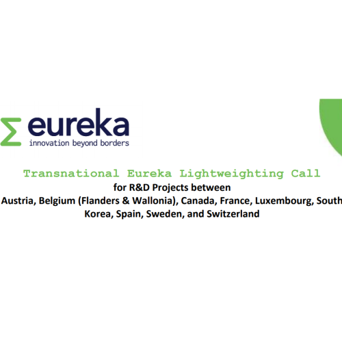 [EUREKA] Transnational Eureka Lightweighting call