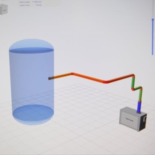 Vacuum System Installation Simulation Solution