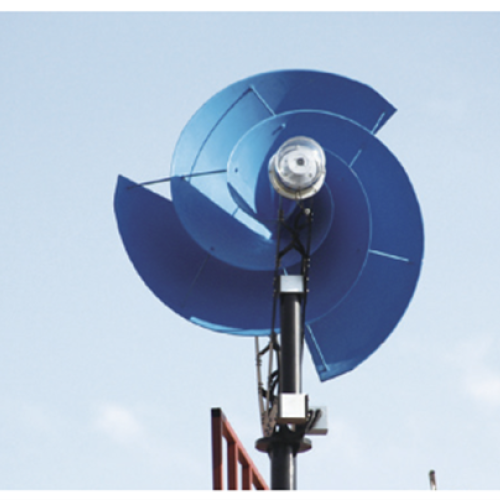 Small Spiral Wind Power Generator for Urban and Low-Wind Environments